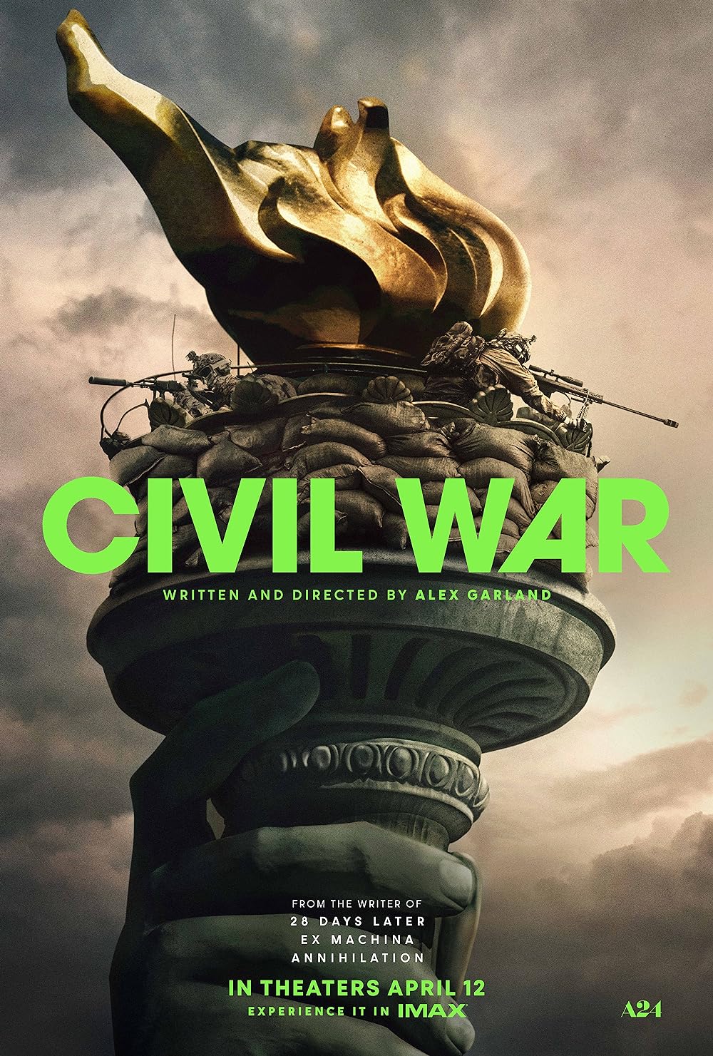 Movie poster for Civil War