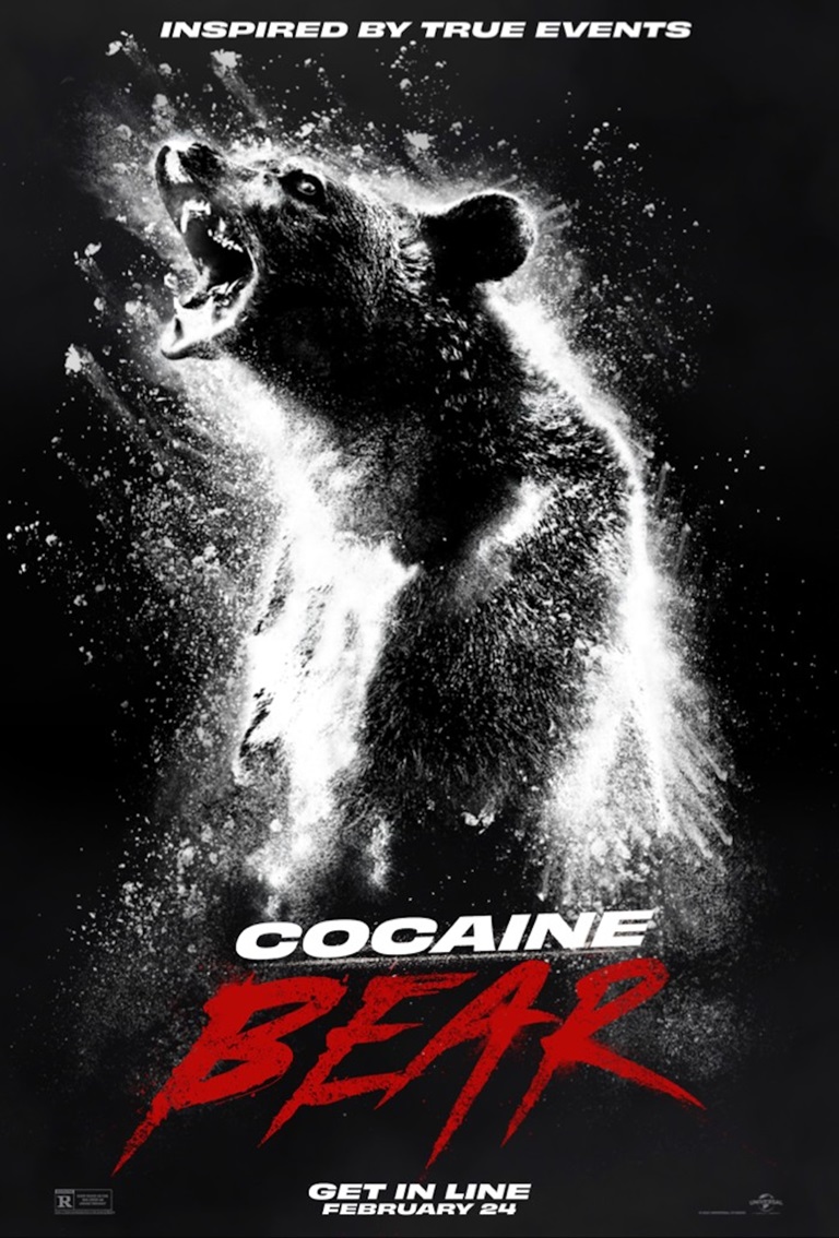 Movie poster for Cocaine Bear