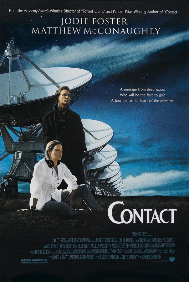 Movie poster for Contact