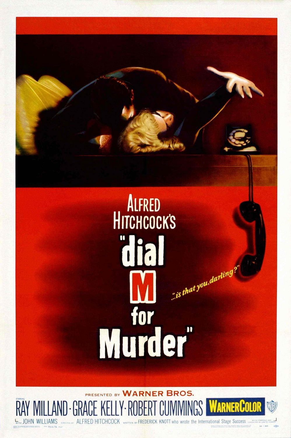 Movie poster for Dial M for Murder