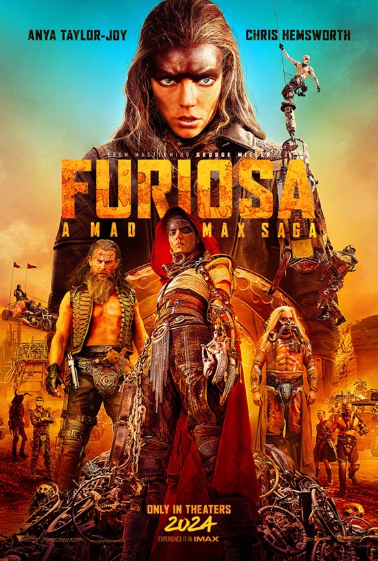 Movie poster for Furiosa: A Mad Max Saga