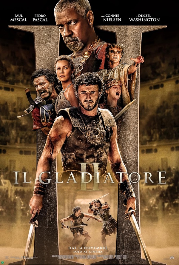 Movie poster for Gladiator II