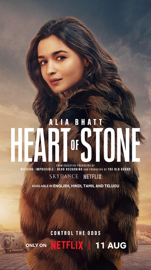 Movie poster for Heart of Stone