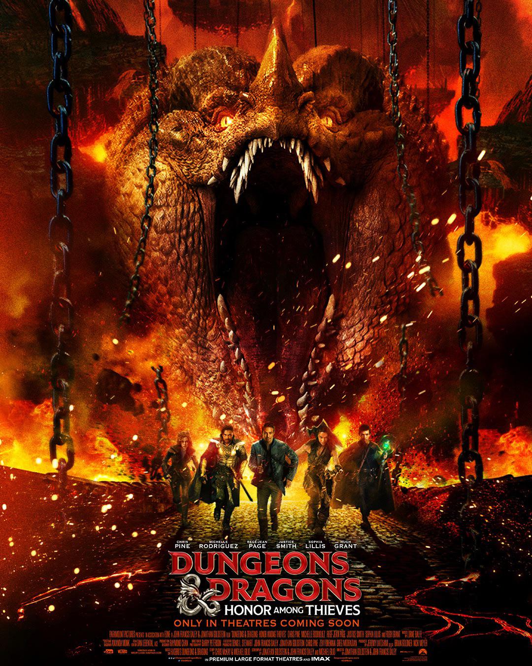 Movie poster for Dungeons & Dragons: Honor Among Thieves