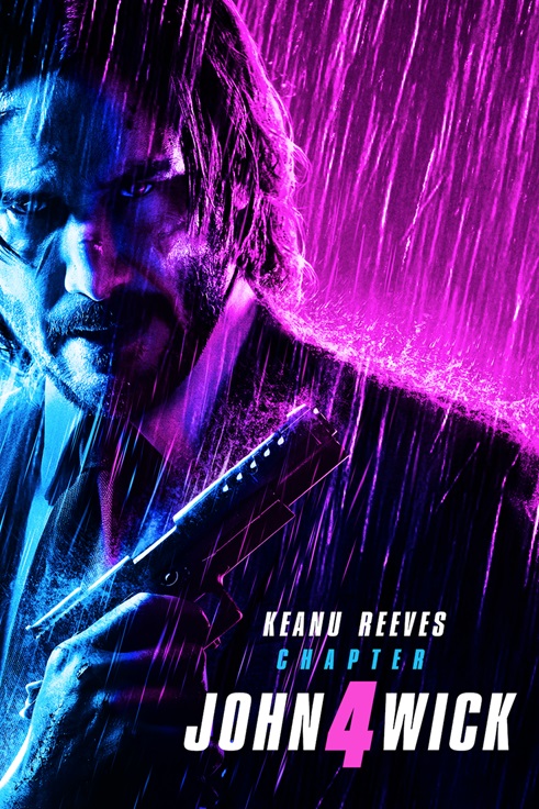 Movie poster for John Wick: Chapter 4