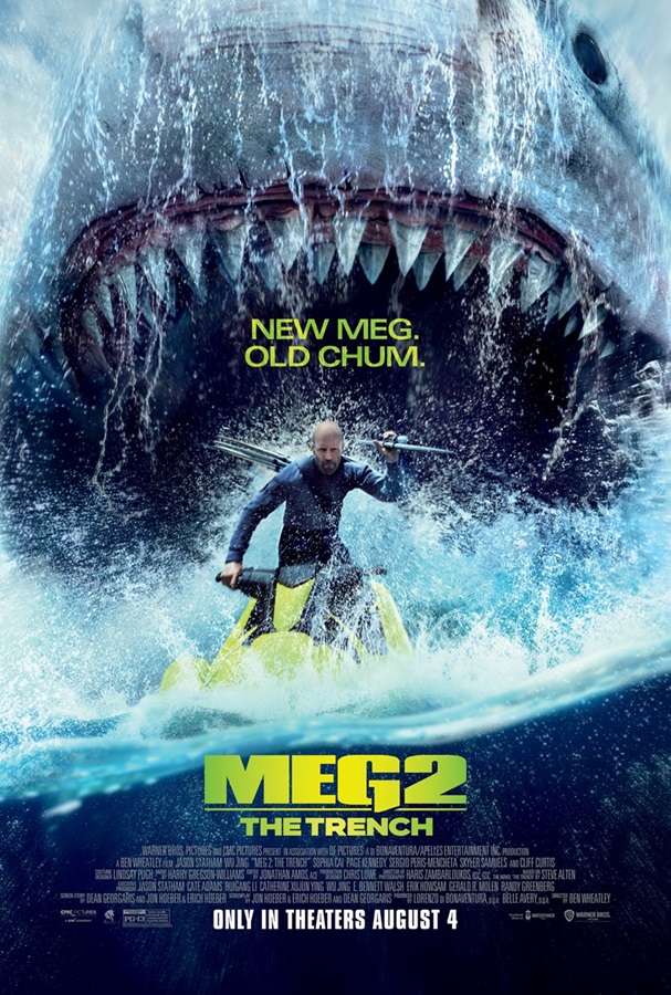 Movie poster for Meg 2: The Trench