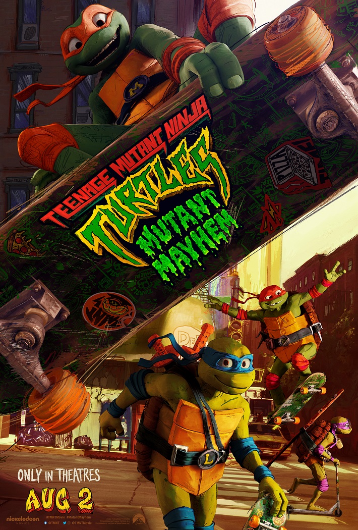 Movie poster for Teenage Mutant Ninja Turtles: Mutant Mayhem